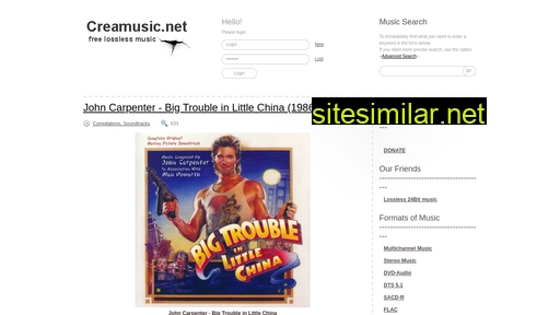 creamusic.net alternative sites