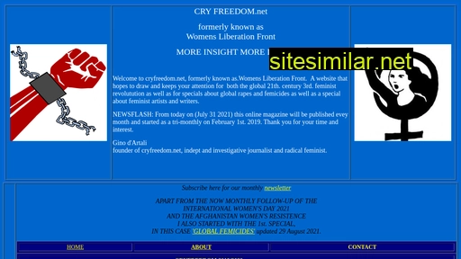 cryfreedom.net alternative sites