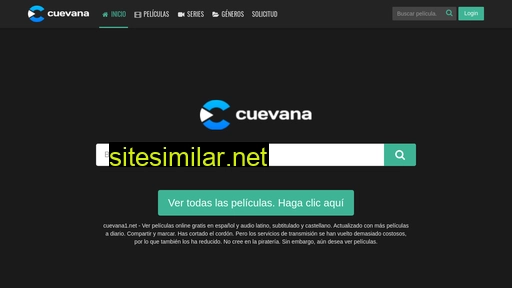 Cuevana1 similar sites