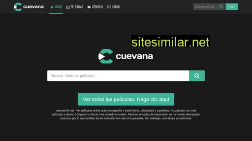 Cuevana4k similar sites