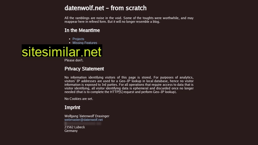 datenwolf.net alternative sites