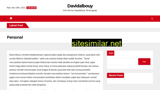 Davidalbouy similar sites