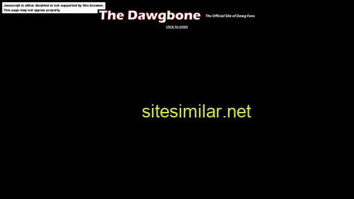 Dawgbone similar sites