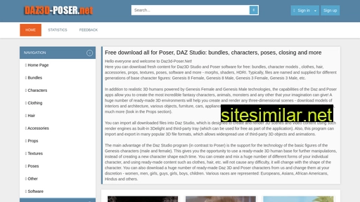 daz3d-poser.net alternative sites