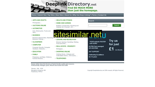 deeplinkdirectory.net alternative sites