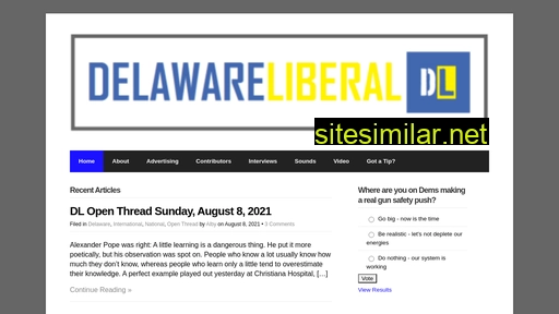 delawareliberal.net alternative sites