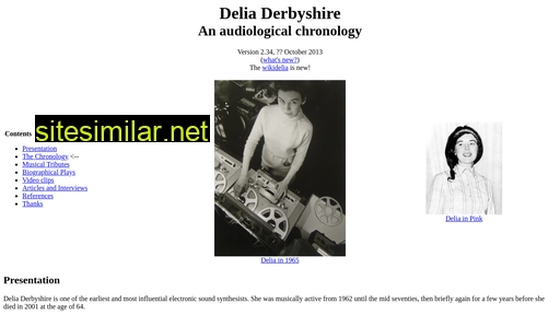 delia-derbyshire.net alternative sites
