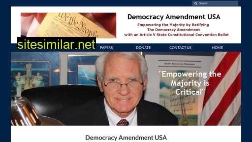 democracyamendmentusa.net alternative sites