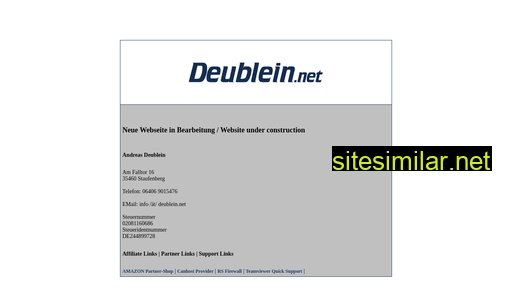 deublein.net alternative sites