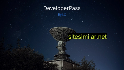 Developerpass similar sites