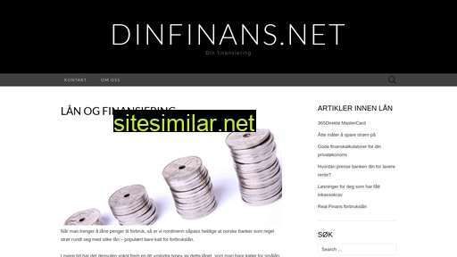 dinfinans.net alternative sites