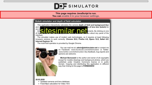 dofsimulator.net alternative sites