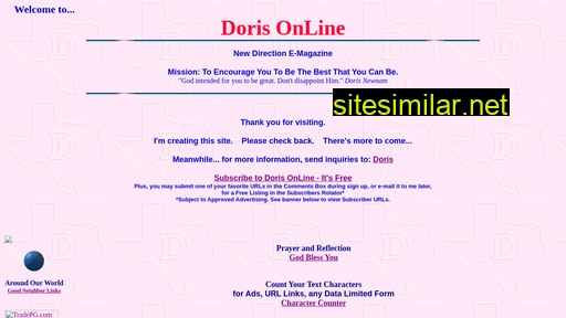 dorisonline.net alternative sites