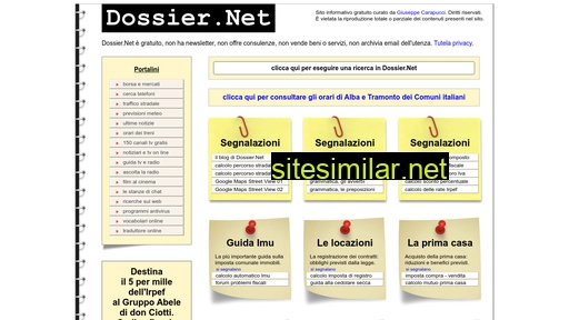 dossier.net alternative sites
