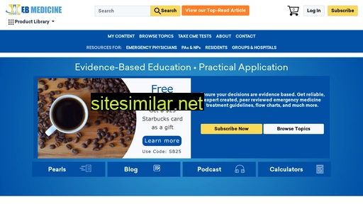 ebmedicine.net alternative sites
