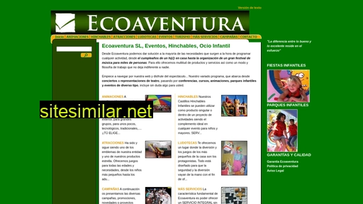 ecoaventura.net alternative sites