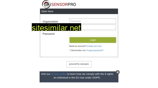 e.sensorpro.net alternative sites