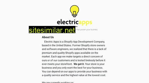 electricapps.net alternative sites