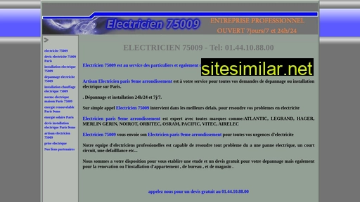 electricien75009.net alternative sites