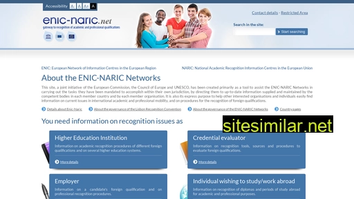 enic-naric.net alternative sites