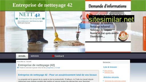 entreprisedenettoyage42saintetienne.net alternative sites