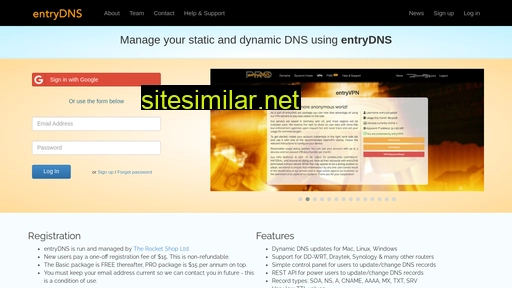 entrydns.net alternative sites