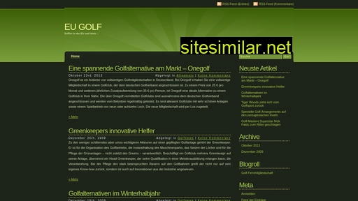 eu-golf.net alternative sites