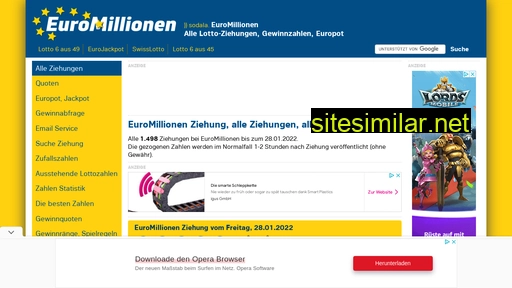 euromillionen.sodala.net alternative sites