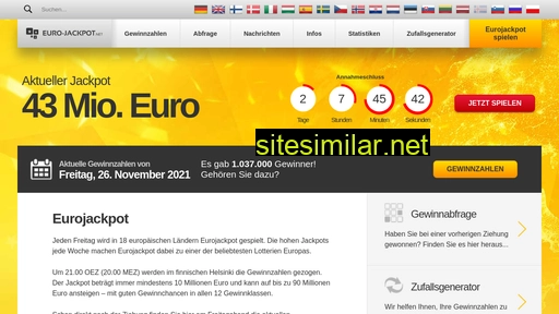 euro-jackpot.net alternative sites