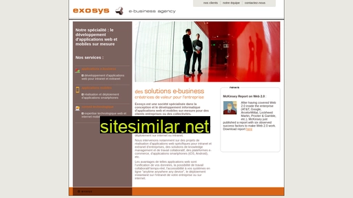 exosys.net alternative sites