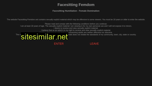 facesitting-femdom.net alternative sites
