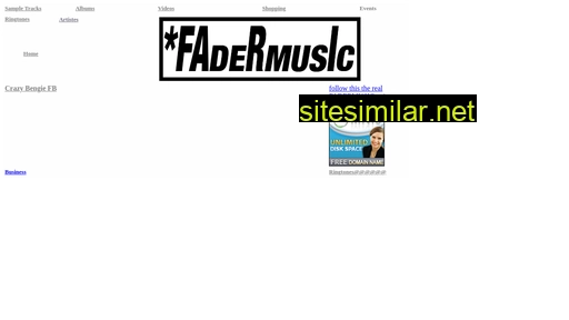 Fadermusic similar sites