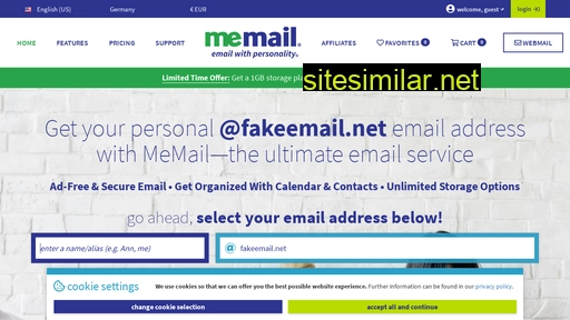 fakeemail.net alternative sites
