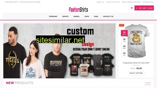 fashionshirts.net alternative sites