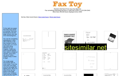 faxtoy.net alternative sites