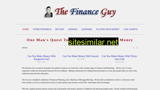Finance-guy similar sites