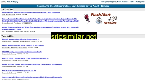 Flashalertcolumbia similar sites