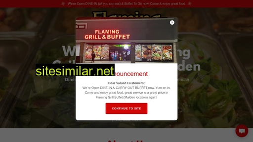 Flaminggrillbuffet similar sites