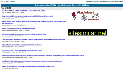flashalerteugene.net alternative sites