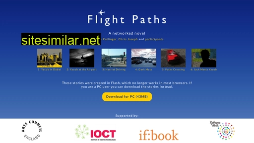Flightpaths similar sites