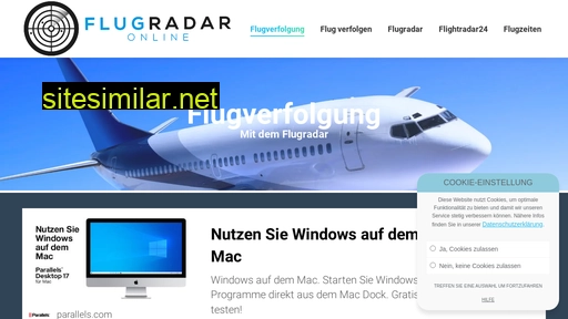 Flugradar-online similar sites