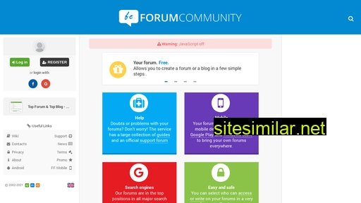 forumcommunity.net alternative sites
