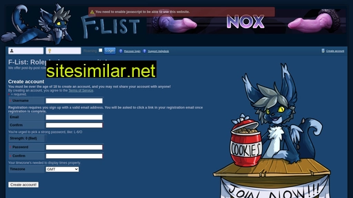f-list.net alternative sites