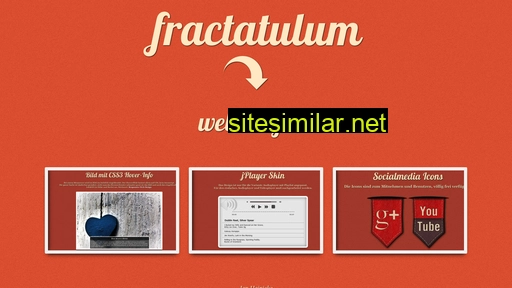 Fractatulum similar sites