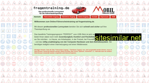 fragentraining.net alternative sites
