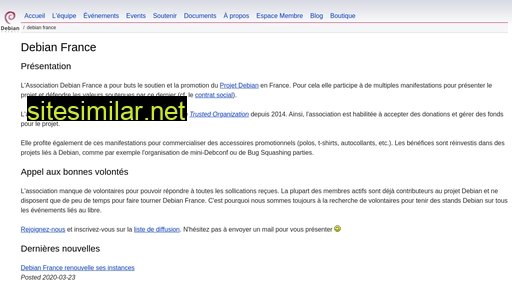 france.debian.net alternative sites