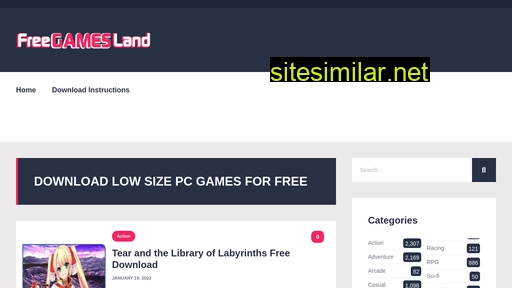 freegamesland.net alternative sites