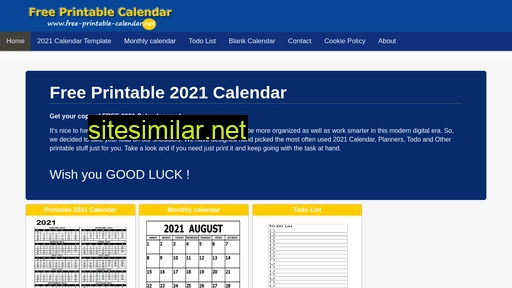 free-printable-calendar.net alternative sites
