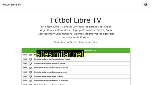 futbollibre.net alternative sites