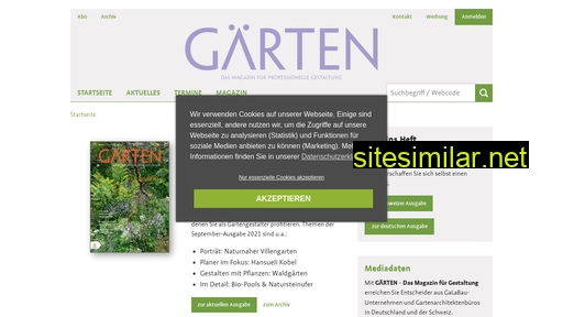 Gaerten-magazin similar sites